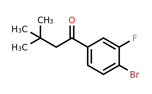 898764-62-0 | 4'-Bromo-3,3-dimethyl-3'-fluorobutyrophenone