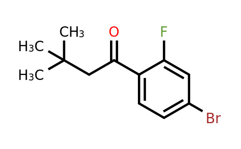 898764-78-8 | 4'-Bromo-3,3-dimethyl-2'-fluorobutyrophenone