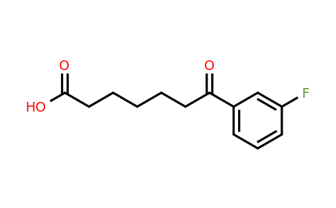 898765-67-8 | 7-(3-Fluorophenyl)-7-oxoheptanoic acid