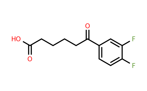 898765-77-0 | 6-(3,4-Difluorophenyl)-6-oxohexanoic acid