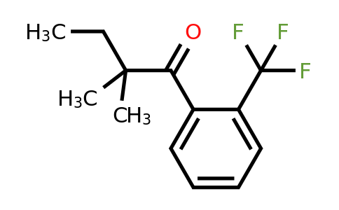 898765-78-1 | 2,2-Dimethyl-2'-trifluoromethylbutyrophenone