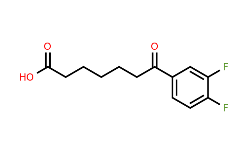 898765-79-2 | 7-(3,4-Difluorophenyl)-7-oxoheptanoic acid