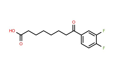 898765-81-6 | 8-(3,4-Difluorophenyl)-8-oxooctanoic acid