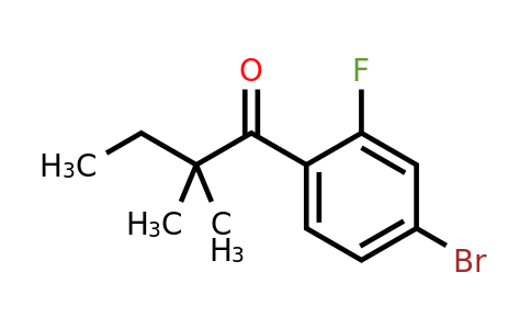 898765-84-9 | 4'-Bromo-2,2-dimethyl-2'-fluorobutyrophenone
