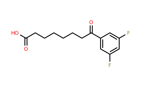 898765-85-0 | 8-(3,5-Difluorophenyl)-8-oxooctanoic acid