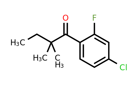 898765-90-7 | 4'-Chloro-2,2-dimethyl-2'-fluorobutyrophenone
