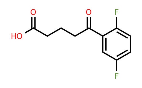 898766-34-2 | 5-(2,5-Difluorophenyl)-5-oxovaleric acid
