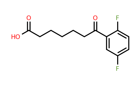 898766-37-5 | 7-(2,5-Difluorophenyl)-7-oxoheptanoic acid