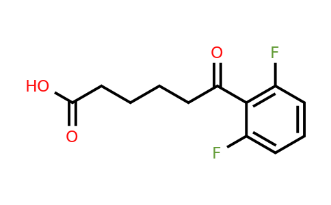 898766-46-6 | 6-(2,6-Difluorophenyl)-6-oxohexanoic acid