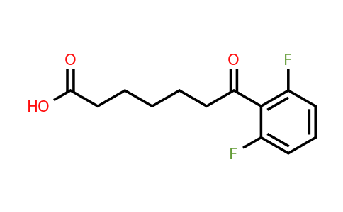 898766-49-9 | 7-(2,6-Difluorophenyl)-7-oxoheptanoic acid