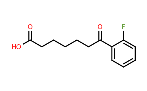 898766-55-7 | 7-(2-Fluorophenyl)-7-oxoheptanoic acid