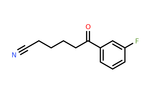 898767-21-0 | 6-(3-Fluorophenyl)-6-oxohexanenitrile