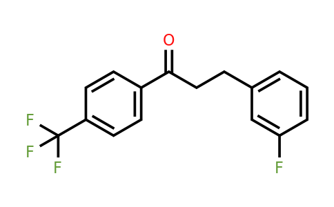 898767-44-7 | 3-(3-Fluorophenyl)-4'-trifluoromethylpropiophenone