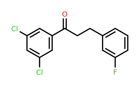 898767-65-2 | 3',5'-Dichloro-3-(3-fluorophenyl)propiophenone