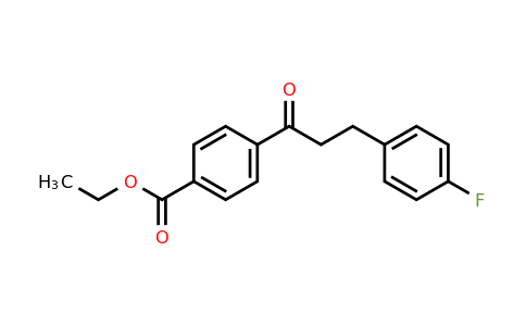 898768-05-3 | 4'-Carboethoxy-3-(4-fluorophenyl)propiophenone