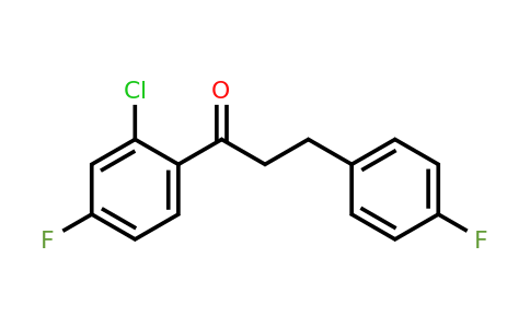 898768-62-2 | 2'-Chloro-4'-fluoro-3-(4-fluorophenyl)propiophenone