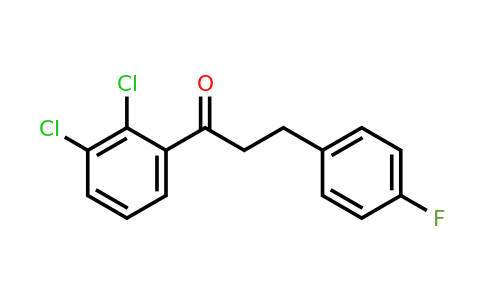 898768-68-8 | 2',3'-Dichloro-3-(4-fluorophenyl)propiophenone