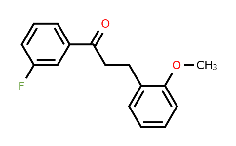 898769-93-2 | 3'-Fluoro-3-(2-methoxyphenyl)propiophenone