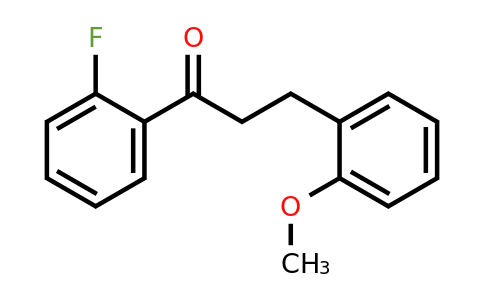 898770-24-6 | 2'-Fluoro-3-(2-methoxyphenyl)propiophenone