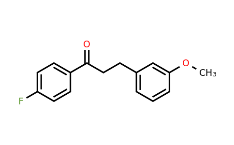 898774-74-8 | 4'-Fluoro-3-(3-methoxyphenyl)propiophenone