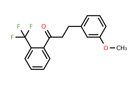 898774-96-4 | 3-(3-Methoxyphenyl)-2'-trifluoromethylpropiophenone