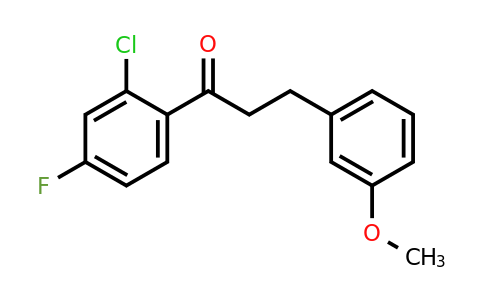 898775-04-7 | 2'-Chloro-4'-fluoro-3-(3-methoxyphenyl)propiophenone