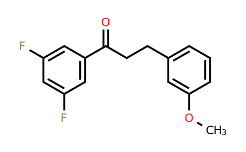 898775-34-3 | 3',5'-Difluoro-3-(3-methoxyphenyl)propiophenone