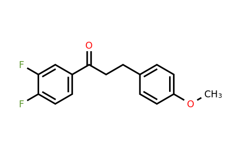898776-40-4 | 3',4'-Difluoro-3-(4-methoxyphenyl)propiophenone