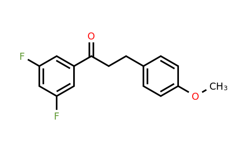 898776-43-7 | 3',5'-Difluoro-3-(4-methoxyphenyl)propiophenone