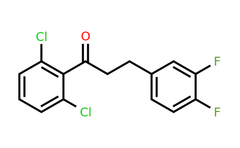 898777-52-1 | 2',6'-Dichloro-3-(3,4-difluorophenyl)propiophenone
