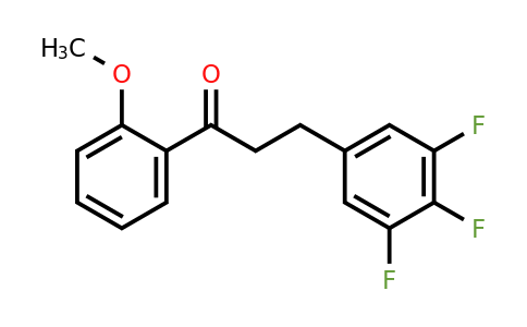 898777-64-5 | 2'-Methoxy-3-(3,4,5-trifluorophenyl)propiophenone