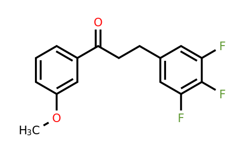 898777-66-7 | 3'-Methoxy-3-(3,4,5-trifluorophenyl)propiophenone