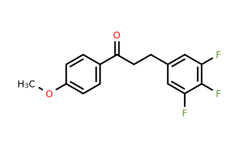 898777-68-9 | 4'-Methoxy-3-(3,4,5-trifluorophenyl)propiophenone