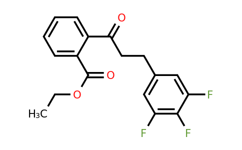 898777-76-9 | 2'-Carboethoxy-3-(3,4,5-trifluorophenyl)propiophenone
