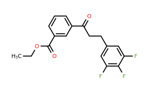 898777-78-1 | 3'-Carboethoxy-3-(3,4,5-trifluorophenyl)propiophenone