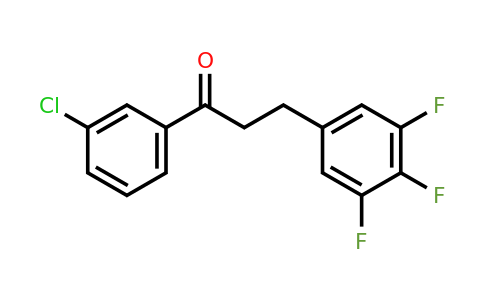 898777-90-7 | 3'-Chloro-3-(3,4,5-trifluorophenyl)propiophenone