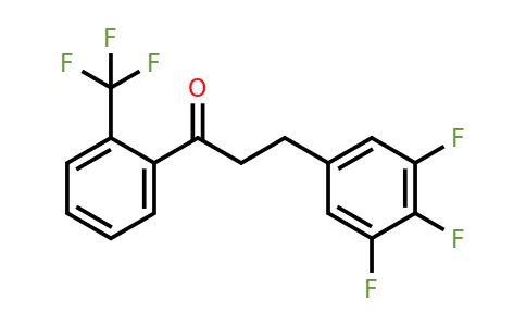 898778-30-8 | 2'-Trifluoromethyl-3-(3,4,5-trifluorophenyl)propiophenone