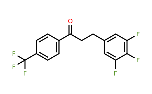 898778-36-4 | 4'-Trifluoromethyl-3-(3,4,5-trifluorophenyl)propiophenone