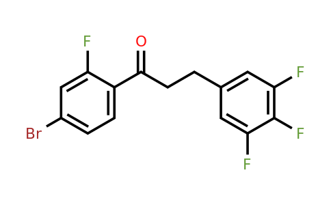 898778-39-7 | 4'-Bromo-2'-fluoro-3-(3,4,5-trifluorophenyl)propiophenone