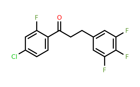 898778-48-8 | 4'-Chloro-2'-fluoro-3-(3,4,5-trifluorophenyl)propiophenone