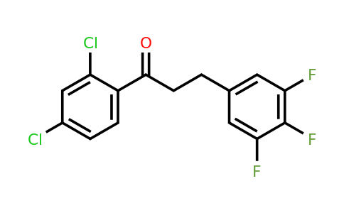 898778-54-6 | 2',4'-Dichloro-3-(3,4,5-trifluorophenyl)propiophenone