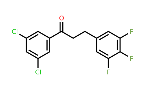 898778-60-4 | 3',5'-Dichloro-3-(3,4,5-trifluorophenyl)propiophenone