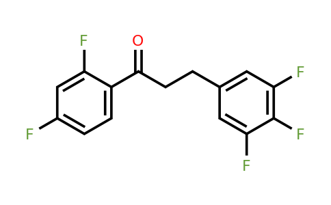 898778-62-6 | 2',4'-Difluoro-3-(3,4,5-trifluorophenyl)propiophenone