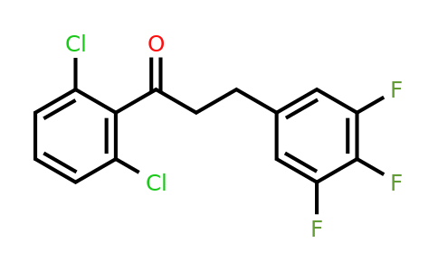 898778-70-6 | 2',6'-Dichloro-3-(3,4,5-trifluorophenyl)propiophenone