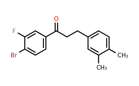 898779-50-5 | 4'-Bromo-3-(3,4-dimethylphenyl)-3'-fluoropropiophenone