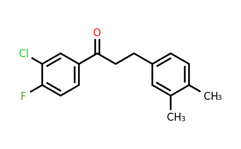 898779-55-0 | 3'-Chloro-3-(3,4-dimethylphenyl)-4'-fluoropropiophenone