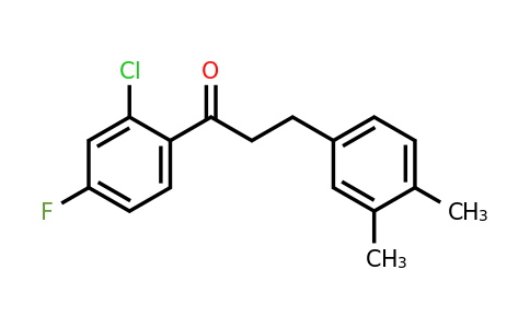 898779-69-6 | 2'-Chloro-3-(3,4-dimethylphenyl)-4'-fluoropropiophenone