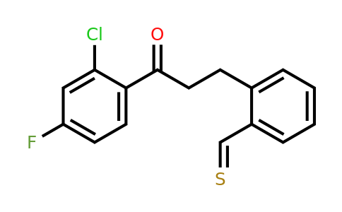 898780-34-2 | 2'-Chloro-4'-fluoro-3-(2-thiomethylphenyl)propiophenone