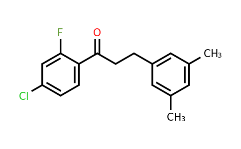 898780-96-6 | 4'-Chloro-3-(3,5-dimethylphenyl)-2'-fluoropropiophenone