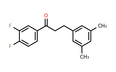 898781-13-0 | 3',4'-Difluoro-3-(3,5-dimethylphenyl)propiophenone